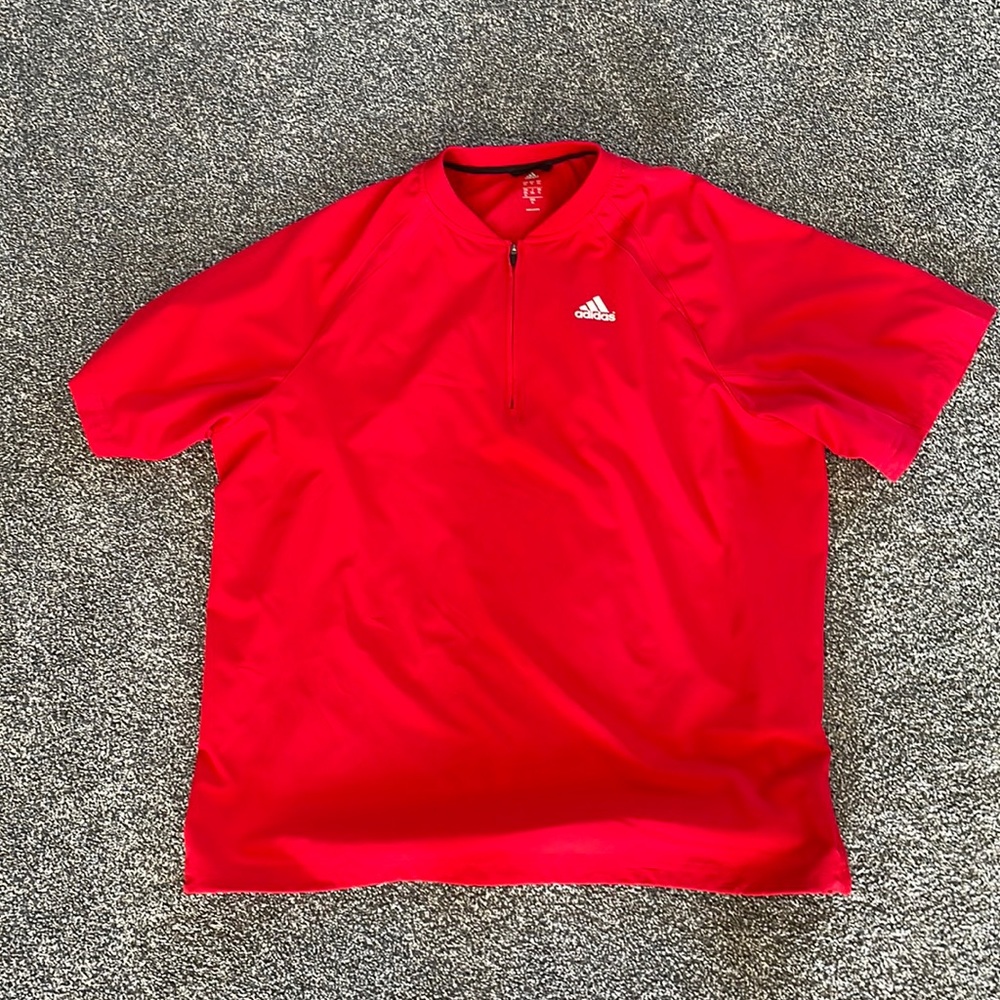 Adidas quarter zip pullover. Xxl. Like new